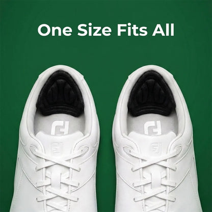 Back9Relief Heel Guards — inside golf shoes
