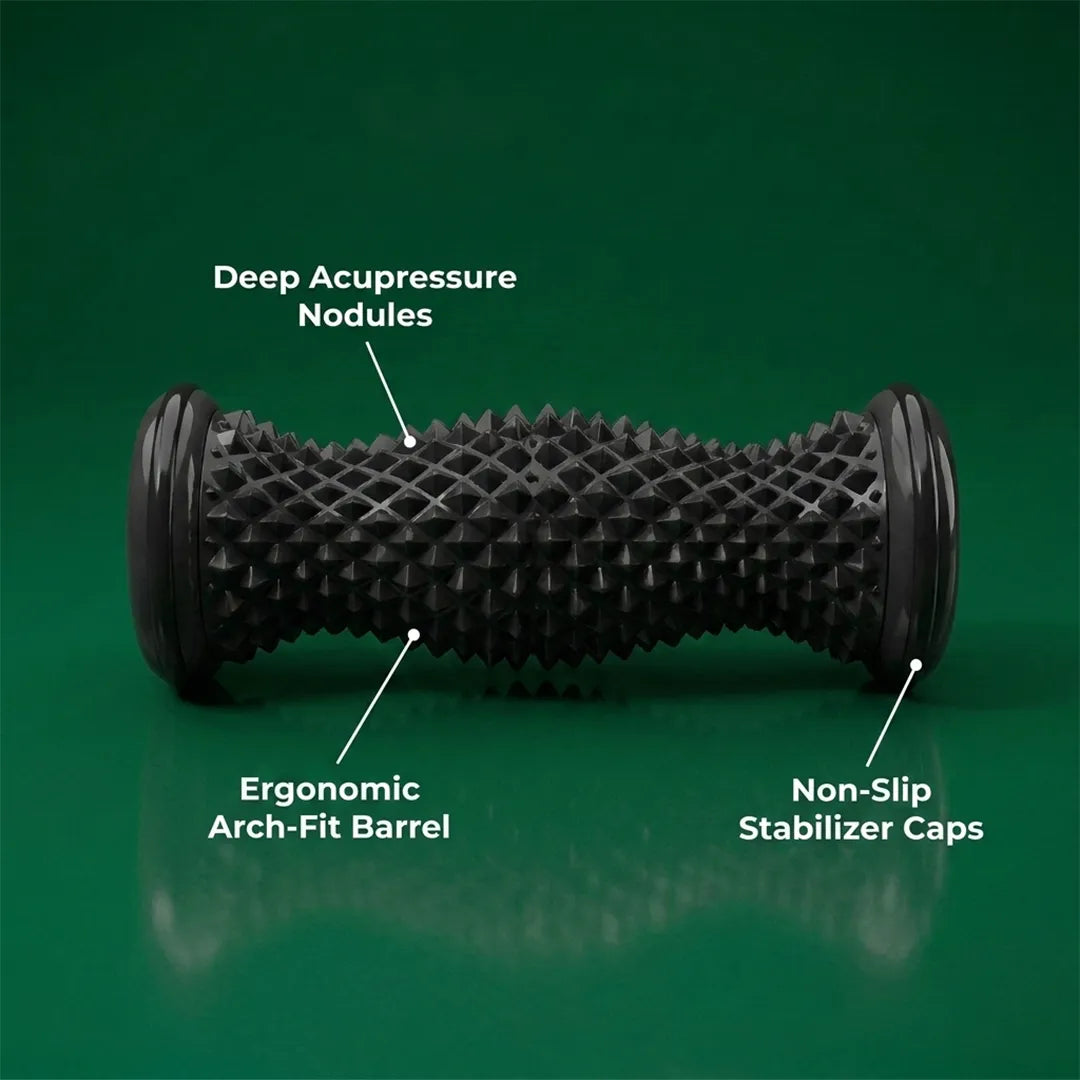 Back9Relief Massage Roller — features and callouts
