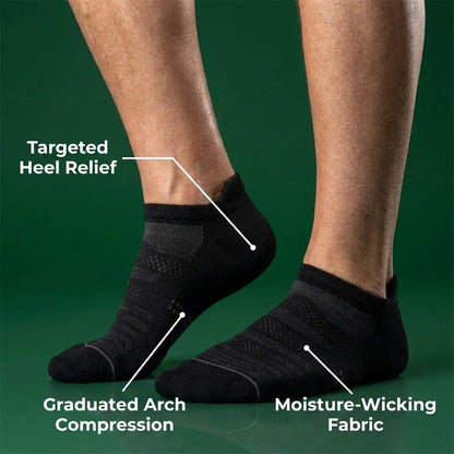 Golfer's Recovery Socks by Back9Relief | 2-Pair Compression Pack